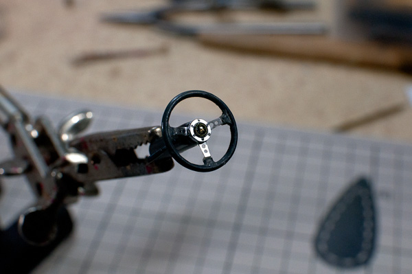 LAMBORGHINI MIURA P400SV(1/24 HASEGAWA)その6 内装-6