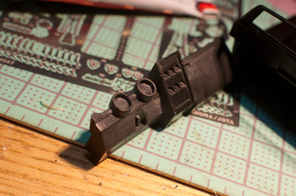 LAMBORGHINI MIURA P400SV(1/24 HASEGAWA)その7 内装-7