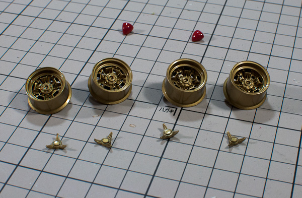 LAMBORGHINI MIURA P400SV(1/24 HASEGAWA)その8 部品消失-8