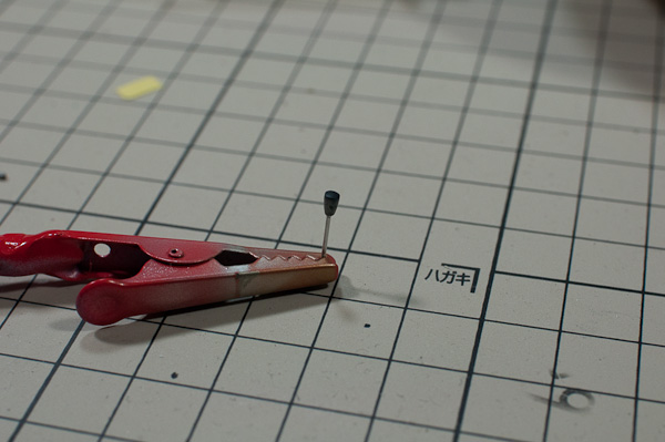 LAMBORGHINI MIURA P400SV(1/24 HASEGAWA)その10 シフトレバー-2