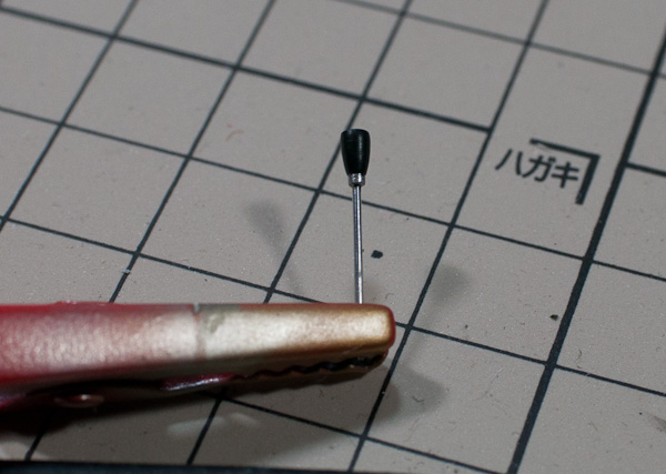 LAMBORGHINI MIURA P400SV(1/24 HASEGAWA)その10 シフトレバー-6