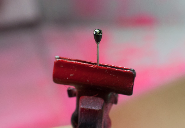 LAMBORGHINI MIURA P400SV(1/24 HASEGAWA)その10 シフトレバー-8