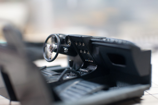 LAMBORGHINI MIURA P400SV(1/24 HASEGAWA)その11 ダッシュボード-6