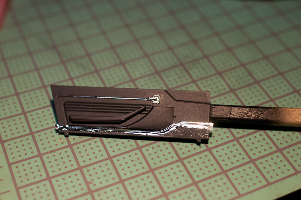 LAMBORGHINI MIURA P400SV(1/24 HASEGAWA)その12 ドアの内側-2