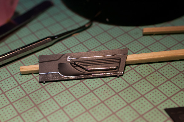 LAMBORGHINI MIURA P400SV(1/24 HASEGAWA)その12 ドアの内側-3