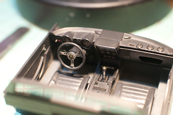 LAMBORGHINI MIURA P400SV(1/24 HASEGAWA)その12 ドアの内側-4