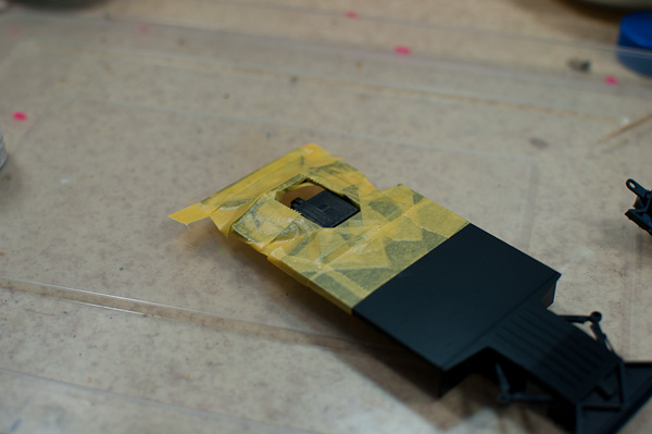 LAMBORGHINI MIURA P400SV(1/24 HASEGAWA)その12 ドアの内側-6