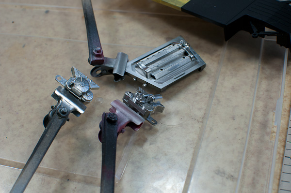 LAMBORGHINI MIURA P400SV(1/24 HASEGAWA)その12 ドアの内側-8