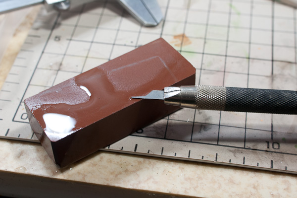 LAMBORGHINI MIURA P400SV(1/24 HASEGAWA)その13 ツールの自作-5