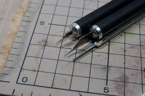 LAMBORGHINI MIURA P400SV(1/24 HASEGAWA)その13 ツールの自作-8