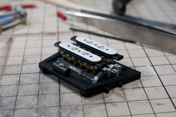 LAMBORGHINI MIURA P400SV(1/24 HASEGAWA)その15 エンジン完成-5