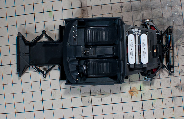 LAMBORGHINI MIURA P400SV（1/24 HASEGAWA）その１６　サス-3