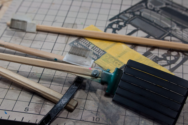 LAMBORGHINI MIURA P400SV（1/24 HASEGAWA）その１７　外装-2