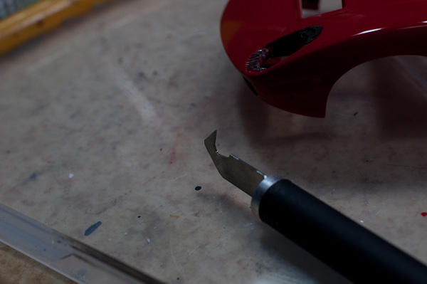 LAMBORGHINI MIURA P400SV（1/24 HASEGAWA）その１８　まつげ-6