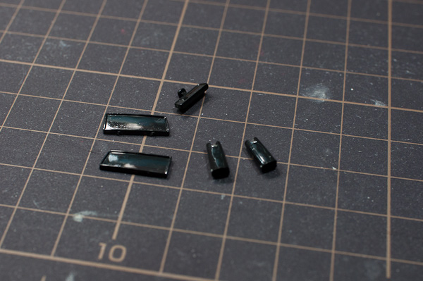 LAMBORGHINI MIURA P400SV（1/24 HASEGAWA）その１９　抜き作業-3