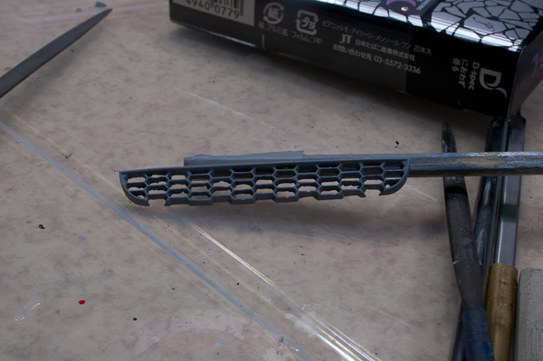 LAMBORGHINI MIURA P400SV（1/24 HASEGAWA）その20　抜き作業の続き-7