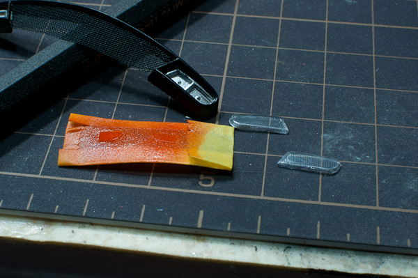 LAMBORGHINI MIURA P400SV（1/24 HASEGAWA）その21 窓枠-2