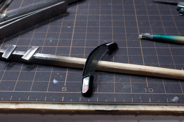 LAMBORGHINI MIURA P400SV（1/24 HASEGAWA）その21 窓枠-3