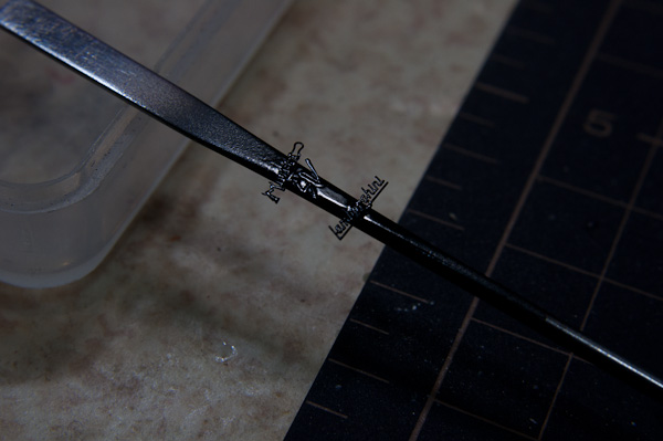 LAMBORGHINI MIURA P400SV(1/24 HASEGAWA)その22 ロゴ、エンブレム-5