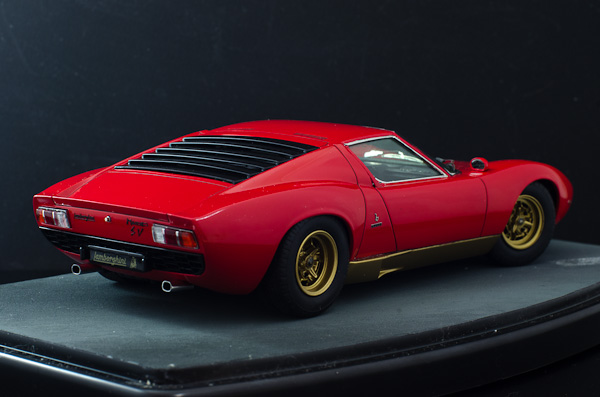 ]LAMBORGHINI MIURA P400SV（1/24 HASEGAWA）その25 できまピタ-4
