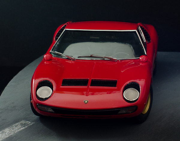 ]LAMBORGHINI MIURA P400SV（1/24 HASEGAWA）その25 できまピタ-8