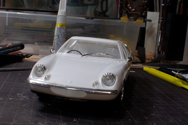 ロータス ヨーロッパ スペシャル 1/24 TAMIYA 仮組-5