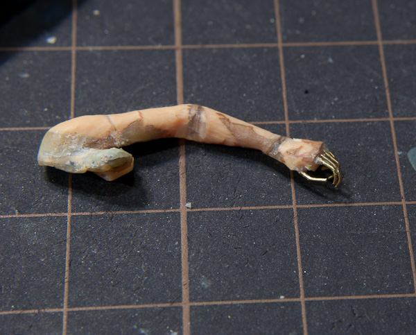 キャンギャル 1号 その2 指の制作 -3