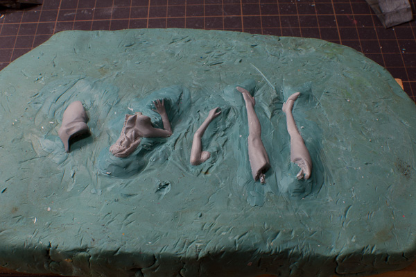 キャンギャル 1号 その2 指の制作 -7