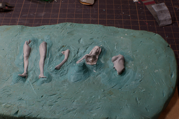 キャンギャル 1号 その2 指の制作 -8