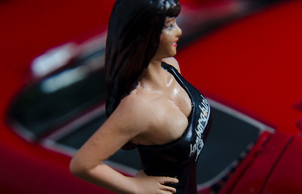 キャンギャル(南極5号)とランボルギーニミウラ-3