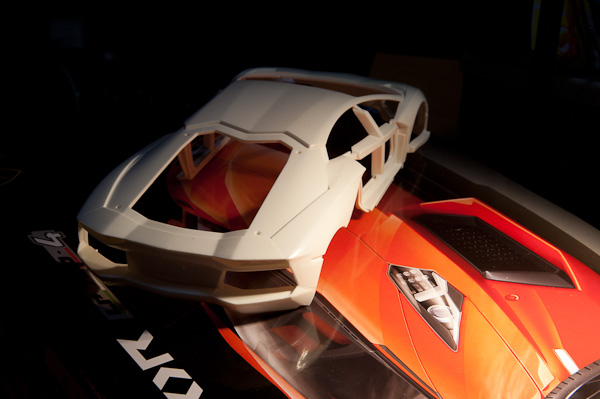 1/24 ランボルギーニ　アヴェンタドール　1/24　その１ キター！-3