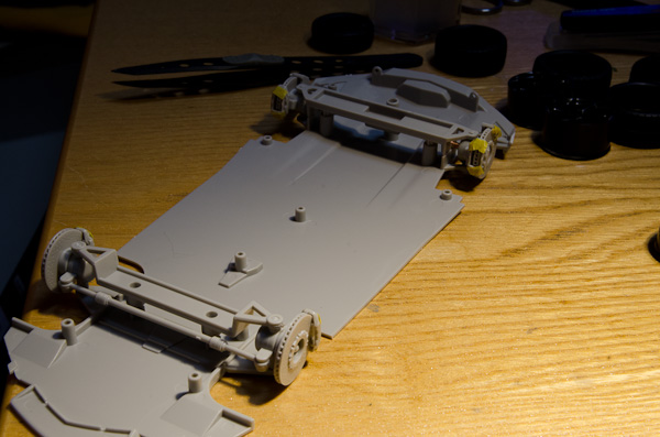 1/24 ランボルギーニ　アヴェンタドール　1/24　その１ キター！-5