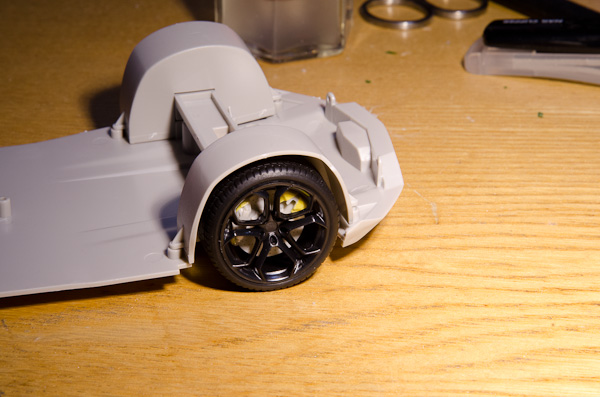 1/24 ランボルギーニ　アヴェンタドール　1/24　その１ キター！-8