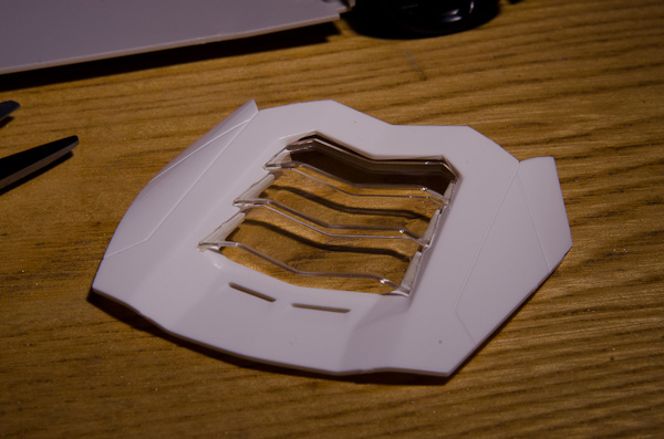 1/24 ランボルギーニ　アヴェンタドール　1/24　その２　仮組み-2