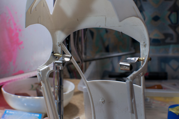 1/24 ランボルギーニ アヴェンタドール 1/24 その5 ガルウィングドアの可動化 続編-6