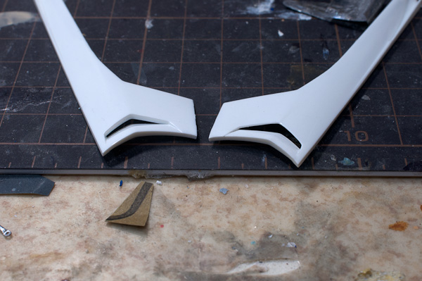 1/24 ランボルギーニ アヴェンタドール 1/24 その7 ボディーのディティール-1