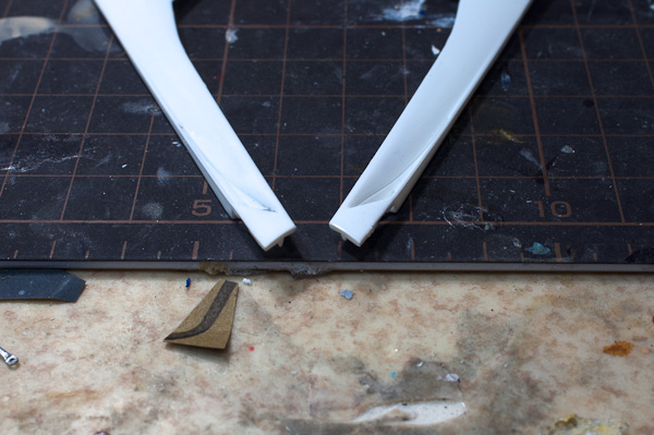 1/24 ランボルギーニ アヴェンタドール 1/24 その7 ボディーのディティール-2