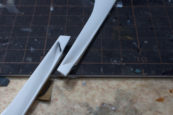 1/24 ランボルギーニ アヴェンタドール 1/24 その7 ボディーのディティール-3