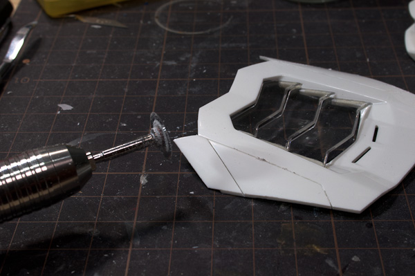 1/24 ランボルギーニ アヴェンタドール 1/24 その7 ボディーのディティール-7