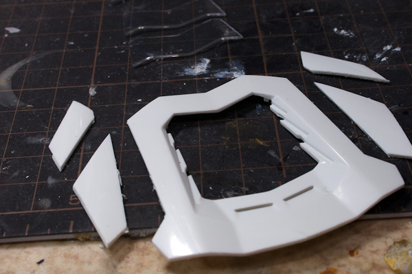 1/24 ランボルギーニ アヴェンタドール 1/24 その7 ボディーのディティール-8