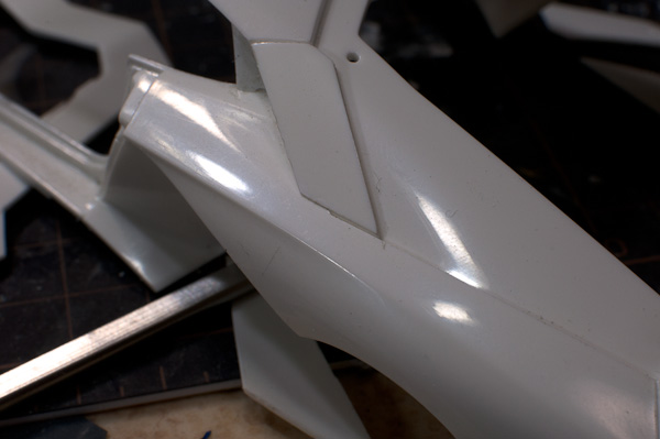 1/24 ランボルギーニ アヴェンタドール 1/24 その8 ボディーのディティール その2-1