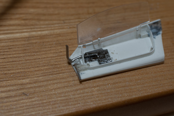 1/24 ランボルギーニ アヴェンタドール 1/24 その9 ガルウィングドアの可動化、最終版-7