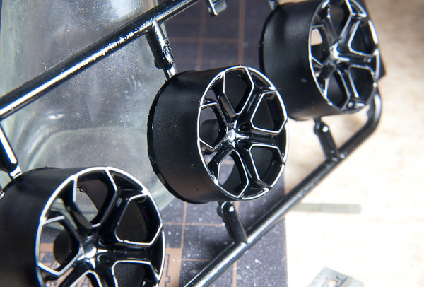 1/24 ランボルギーニ アヴェンタドール 1/24 その11 タイヤとか-2