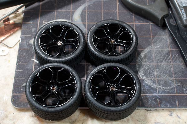 1/24 ランボルギーニ　アヴェンタドール　1/24　その１３　ホイール周り-5