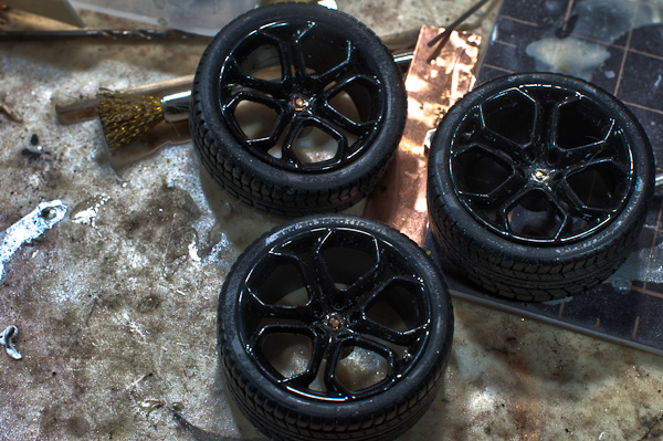 1/24 ランボルギーニ　アヴェンタドール　1/24　その１３　ホイール周り-8