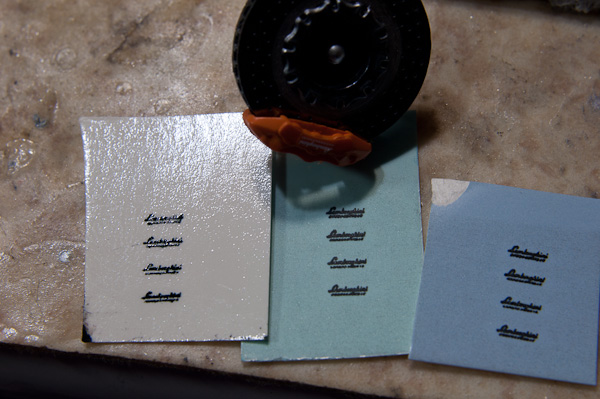 1/24 ランボルギーニ　アヴェンタドール　1/24　その１４　足まわりだいたいできた-4