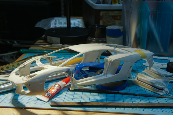 ]1/24 ランボルギーニ　アヴェンタドール　1/24　その１７　ドア周り-6