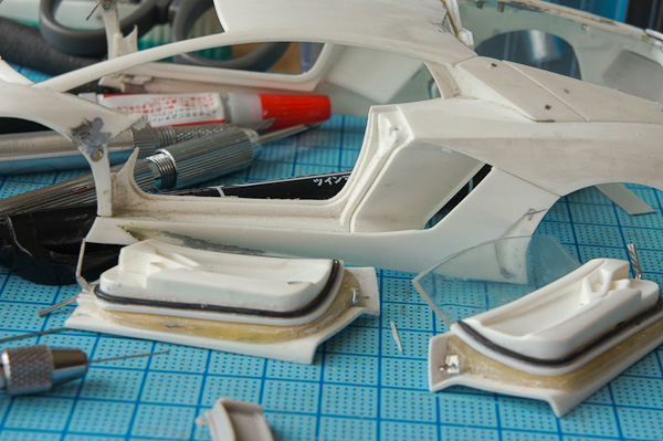 ]1/24 ランボルギーニ　アヴェンタドール　1/24　その１７　ドア周り-7