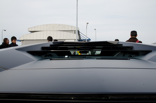 1/24 ランボルギーニ アヴェンタドール 1/24 その18 エンジンフードのガラス -4