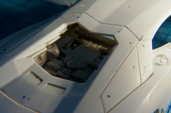 1/24 ランボルギーニ アヴェンタドール 1/24 その19 ボディーの詳細-5